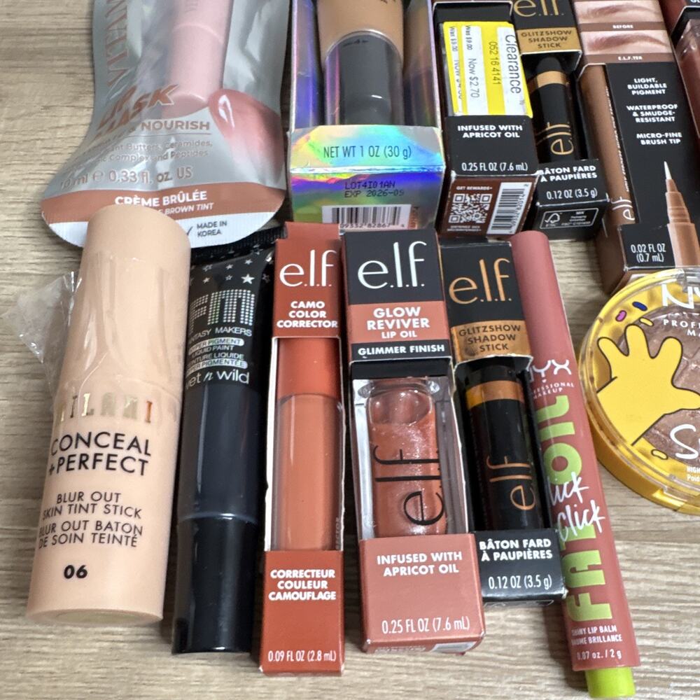 Mixed Makeup Lot Bulk e.l.f. Camo CC, L'Oréal & More | 34 Pieces - Picture 2 of 5